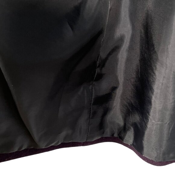 Vintage Lauren Ralph Lauren 100% Wool Blazer Charcoal Gray Tailored Women's L - Picture 6 of 12